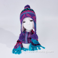 Knitted Scarf and Knitted Hat set for ladies